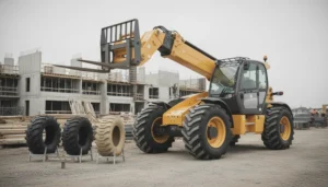 Technical diagram illustrating Telehandler Tire Types: Field-Tested Guide for the Right Jobsite Choice in telehandler hydraulic systems