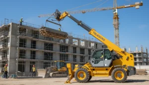 Technical diagram illustrating Telehandler Uses in Building Construction: Field-Tested Applications & Mistake Prevention in telehandler hydraulic systems
