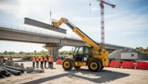 Technical diagram illustrating Telehandler Uses in Road & Bridge Projects: Field-Tested Applications and Safety Tips in telehandler hydraulic systems