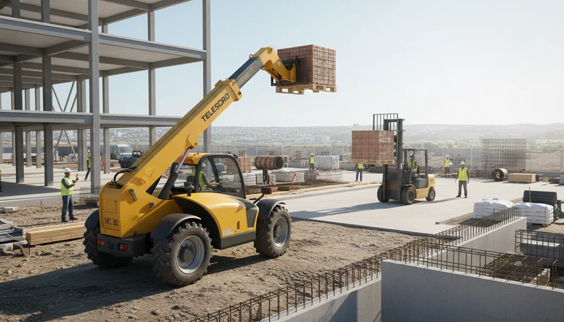 Telehandler vs Forklift: Expert Guide to Contractor Preferences & Pitfalls