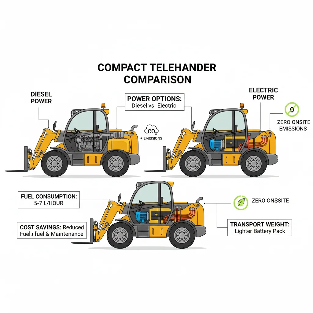 Quels sont les coûts et les options de puissance des chariots télescopiques compacts ? – Schéma hydraulique d'un chariot télescopique Quels sont les coûts et les options de puissance des chariots télescopiques compacts ?