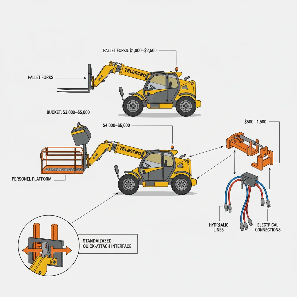 What Drives Telehandler Attachment Costs? – Telehandler Hydraulics Diagram What Drives Telehandler Attachment Costs?