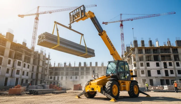 Schéma technique illustrant Qu'est-ce qu'un chariot télescopique robuste ? Analyse d'un ingénieur de terrain sur les systèmes hydrauliques des chariots télescopiques