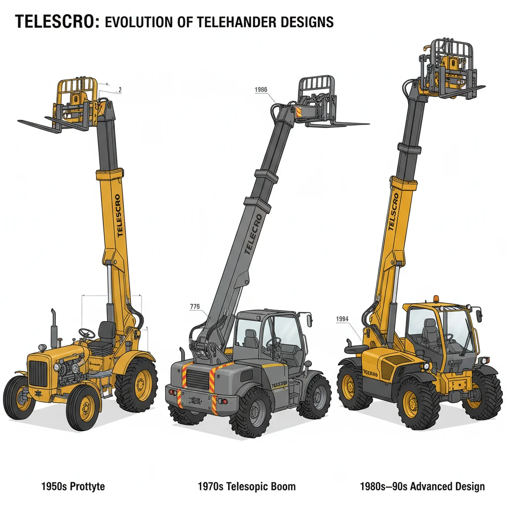 Quelles étapes clés ont façonné la conception des chariots télescopiques ? – Schéma hydraulique d'un chariot télescopique Quelles étapes clés ont façonné la conception des chariots télescopiques ?