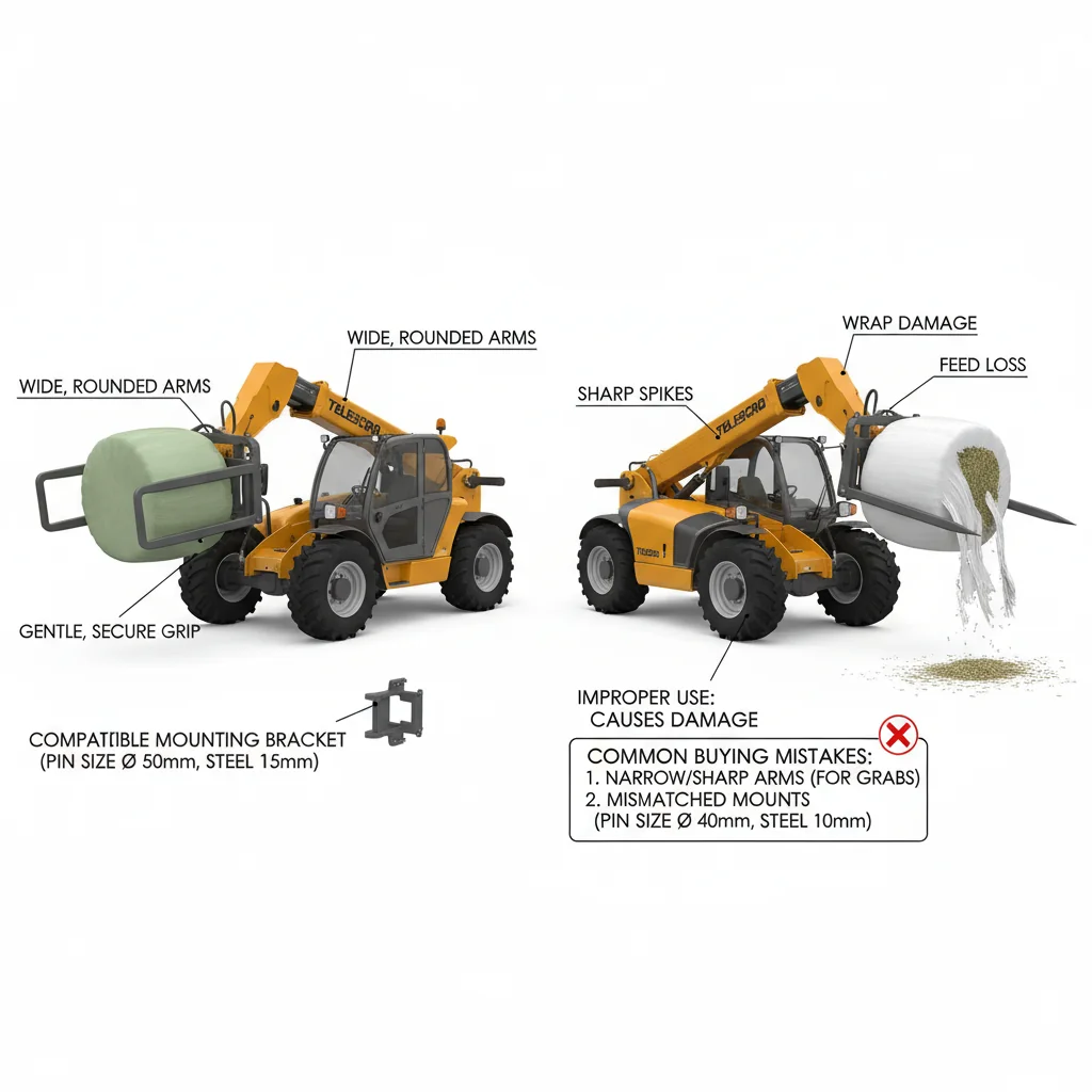 Quelles erreurs commet-on lors de l'achat d'accessoires pour pinces à balles ? – Schéma hydraulique d'un chariot télescopique Quelles erreurs commet-on lors de l'achat d'accessoires pour pinces à balles ?