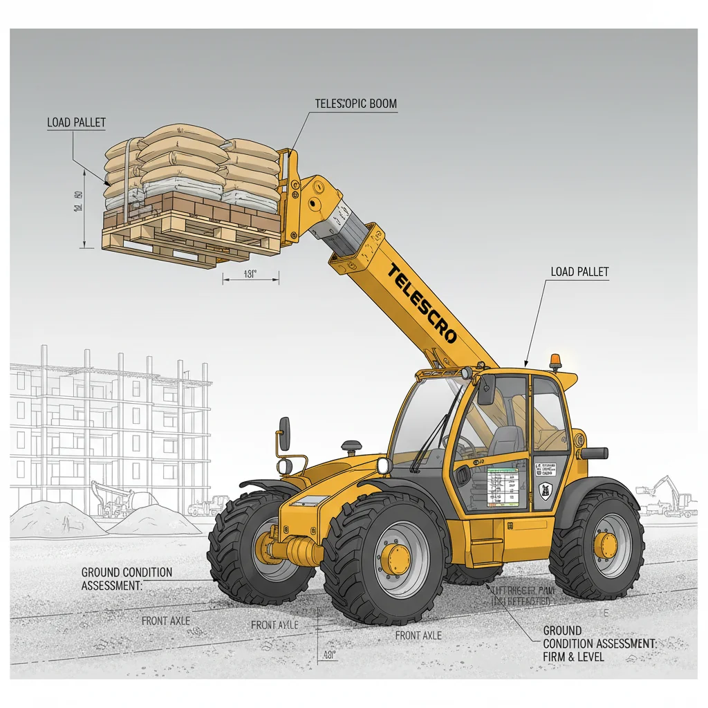 Quelles mesures de sécurité garantissent la stabilité d'un chariot télescopique ? – Schéma hydraulique d'un chariot télescopique Quelles mesures de sécurité garantissent la stabilité d'un chariot télescopique ?