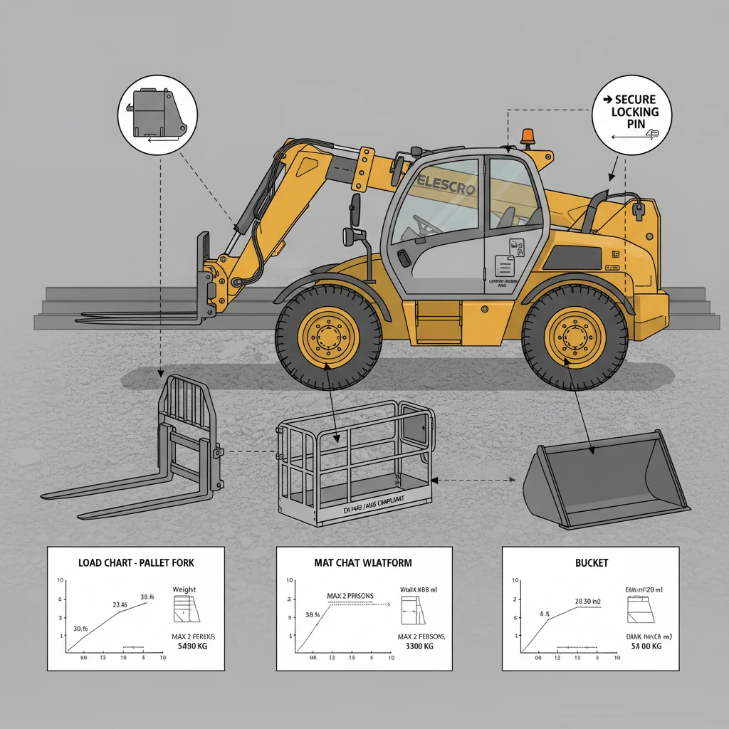 What Safety Rules Apply to Telehandler Attachments? – Telehandler Hydraulics Diagram What Safety Rules Apply to Telehandler Attachments?