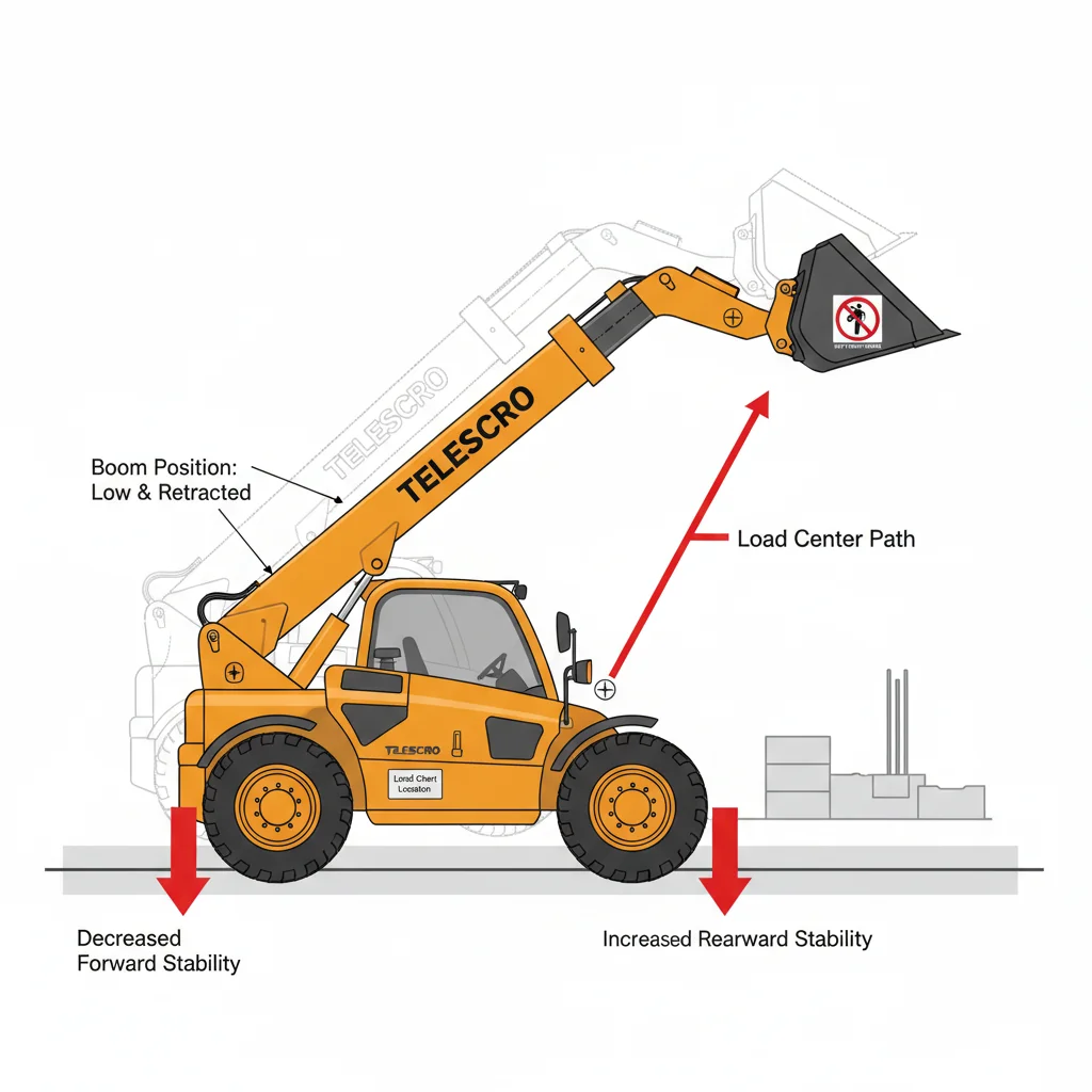 Quelles sont les règles de sécurité applicables aux godets pour chariots télescopiques ? – Schéma hydraulique d'un chariot télescopique Quelles sont les règles de sécurité applicables aux godets pour chariots télescopiques ?
