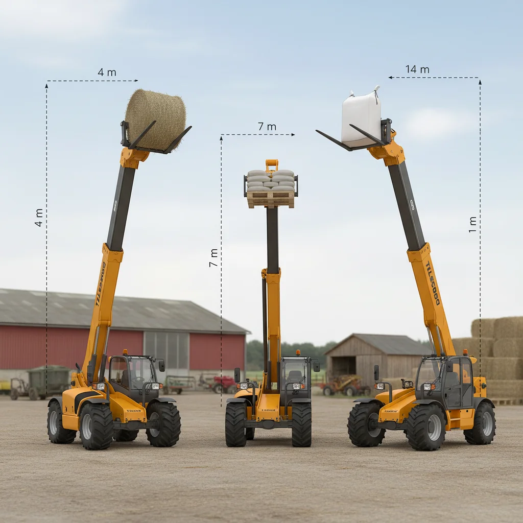Quelle est la hauteur optimale d'un chariot télescopique pour les exploitations agricoles ? – Schéma hydraulique d'un chariot télescopique Quelle est la hauteur optimale d'un chariot télescopique pour les exploitations agricoles ?