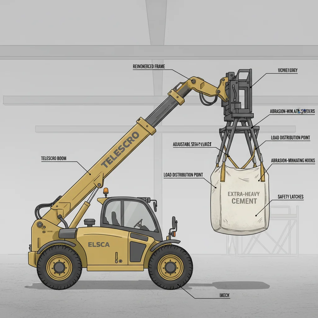 Quand faut-il utiliser des élévateurs de sacs personnalisés pour chariots télescopiques ? – Schéma hydraulique d'un chariot télescopique Quand faut-il utiliser des chariots élévateurs télescopiques personnalisés ?