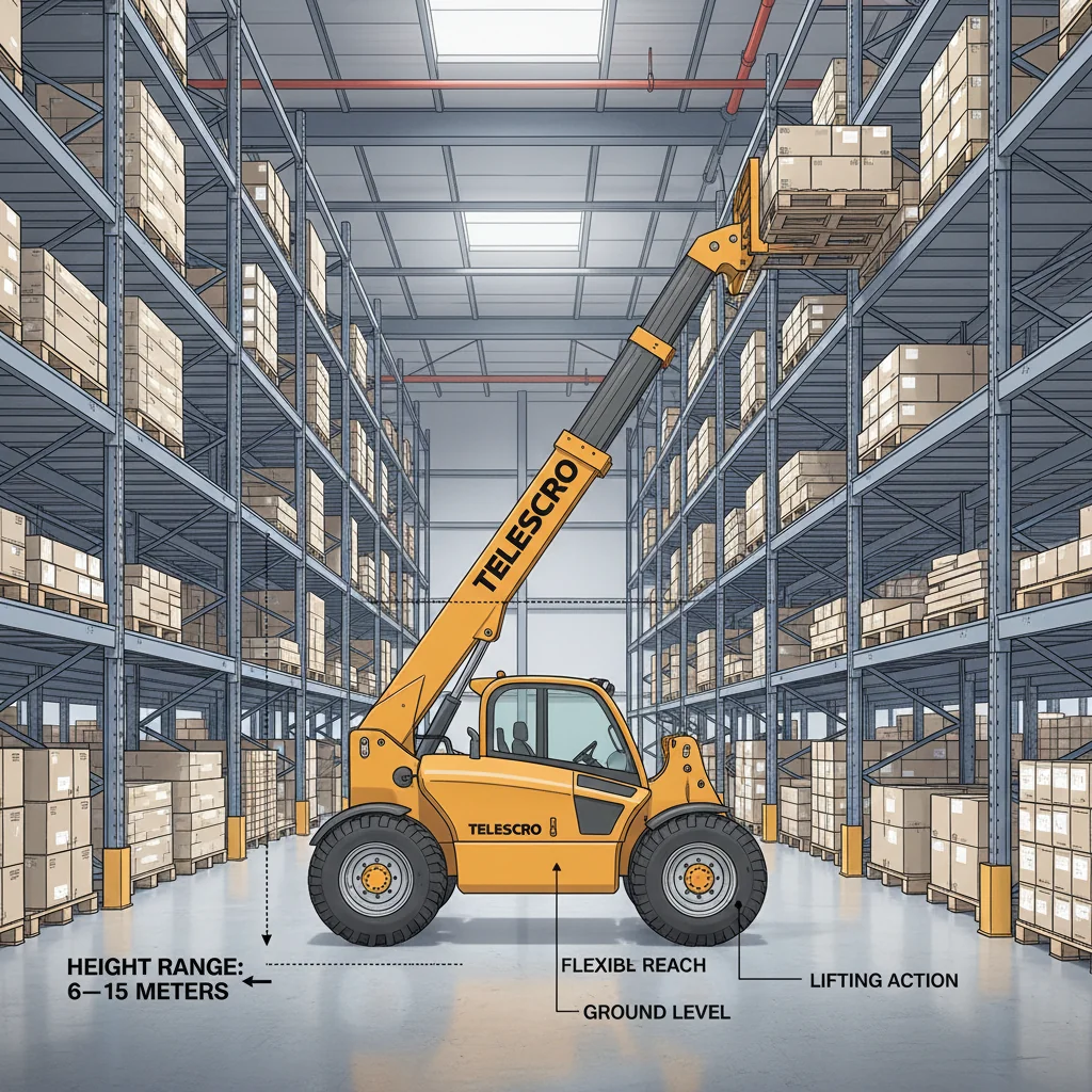Quand les chariots télescopiques sont-ils les mieux adaptés au stockage en hauteur ? – Schéma hydraulique d'un chariot télescopique Quand les chariots télescopiques sont-ils les mieux adaptés au stockage en hauteur ?