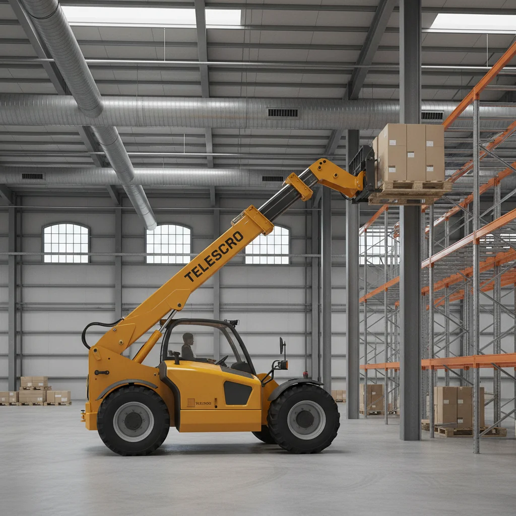 Quand les chariots télescopiques peuvent-ils fonctionner en toute sécurité à l'intérieur ? – Schéma hydraulique d'un chariot télescopique Quand les chariots télescopiques peuvent-ils être utilisés en toute sécurité à l'intérieur ?