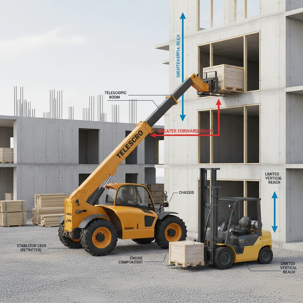 Quand les chariots télescopiques augmentent-ils le plus la productivité ? – Schéma hydraulique d'un chariot télescopique Quand les chariots télescopiques augmentent-ils le plus la productivité ?