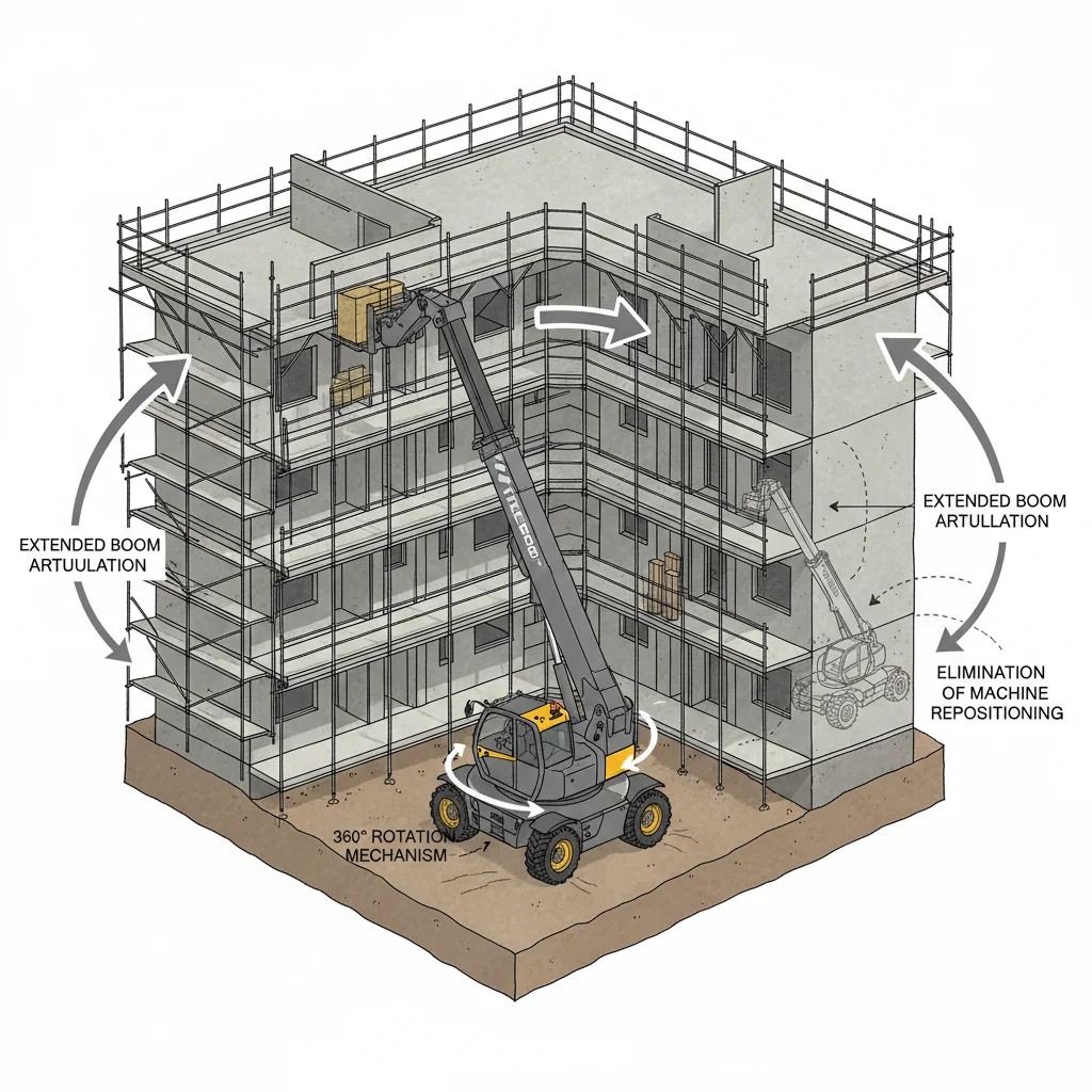 When Does a Rotating Telehandler Excel? – Telehandler Hydraulics Diagram When Does a Rotating Telehandler Excel?