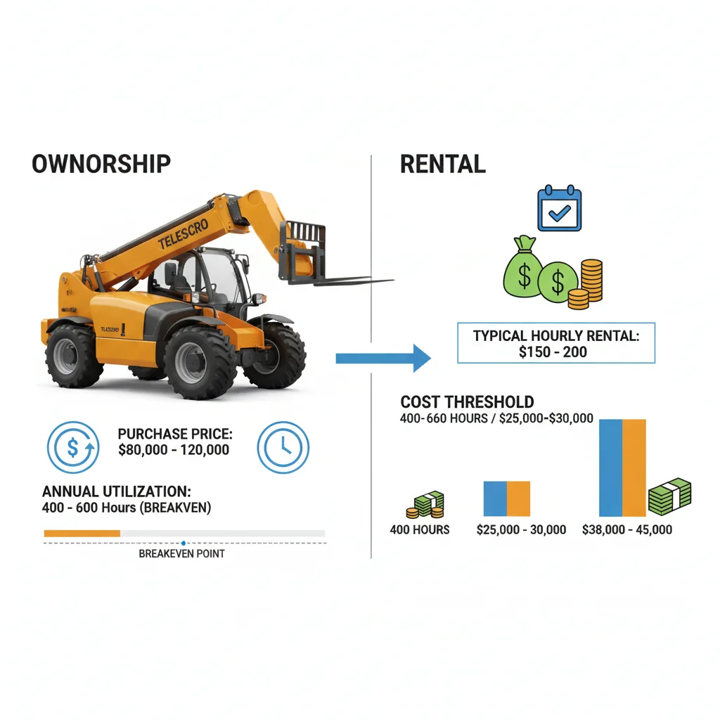 Quand l'achat d'un chariot télescopique est-il rentable ? – Schéma hydraulique d'un chariot télescopique Quand l'achat d'un chariot télescopique est-il rentable ?