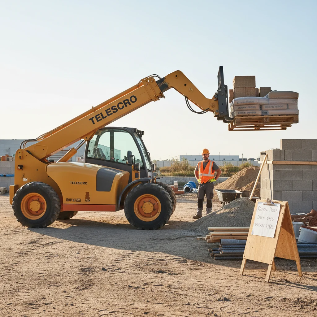 Quand la location d'un chariot télescopique est-elle la plus rentable ? – Schéma hydraulique d'un chariot télescopique Quand la location d'un chariot télescopique est-elle la plus rentable ?