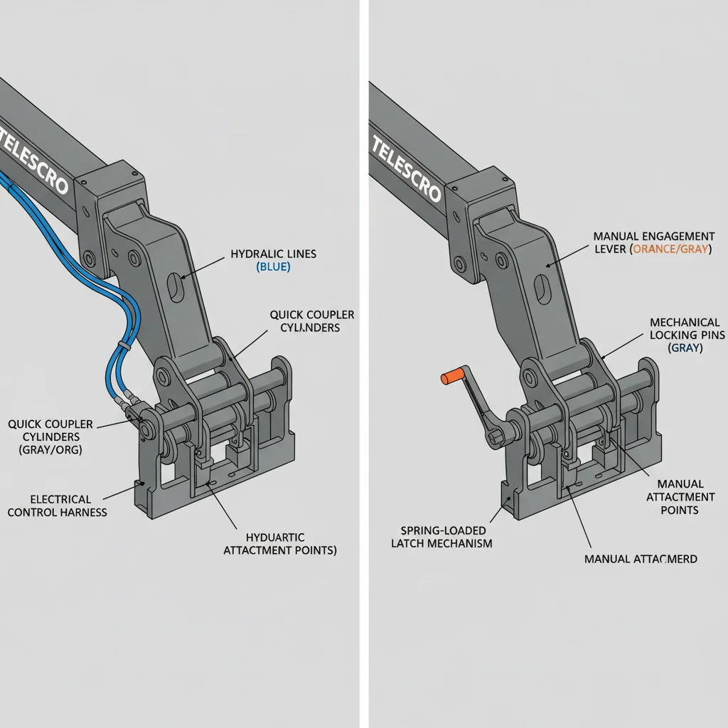 When Should Telehandlers Use Hydraulic Couplers? – Telehandler Hydraulics Diagram When Should Telehandlers Use Hydraulic Couplers?