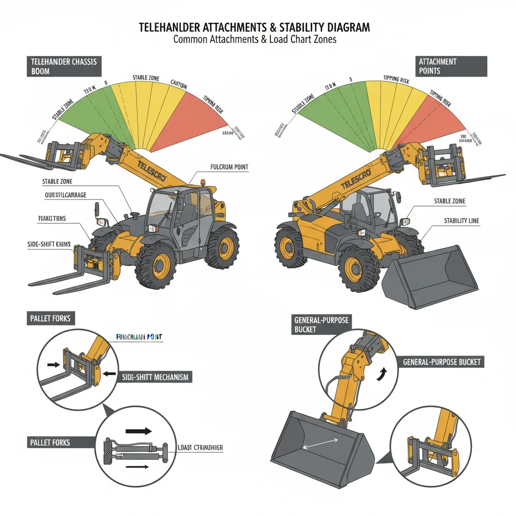 Which Telehandler Attachments Suit Most Construction Tasks? – Telehandler Hydraulics Diagram Which Telehandler Attachments Suit Most Construction Tasks?