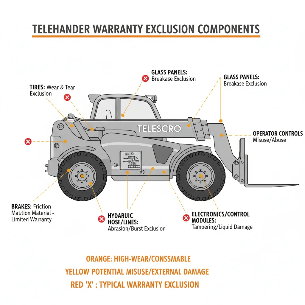 Which Telehandler Warranty Exclusions Add Costs? – Telehandler Hydraulics Diagram Which Telehandler Warranty Exclusions Add Costs?
