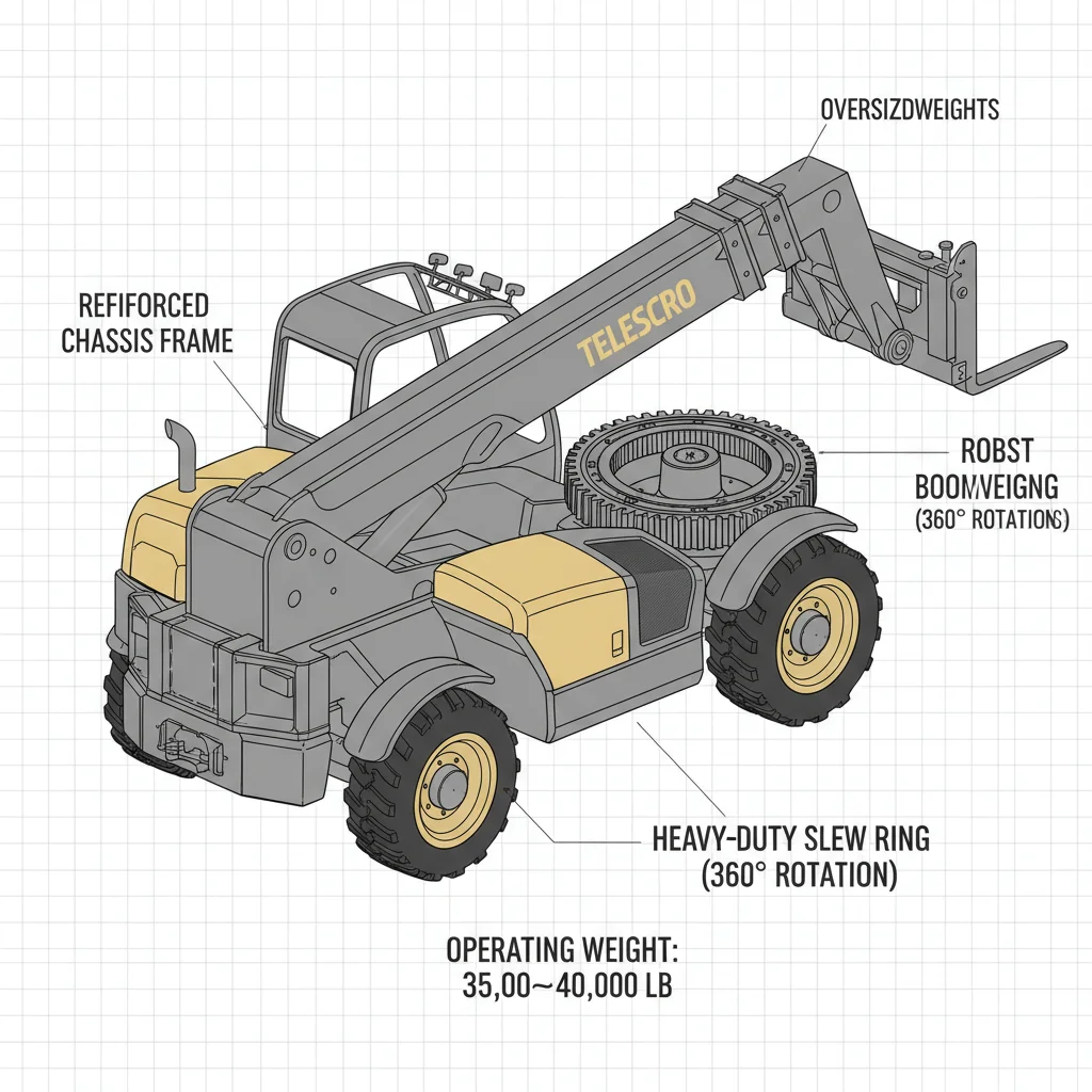 Por que os manipuladores telescópicos pesados são tão pesados? – Diagrama hidráulico do manipulador telescópico Por que os manipuladores telescópicos para serviços pesados são tão pesados?