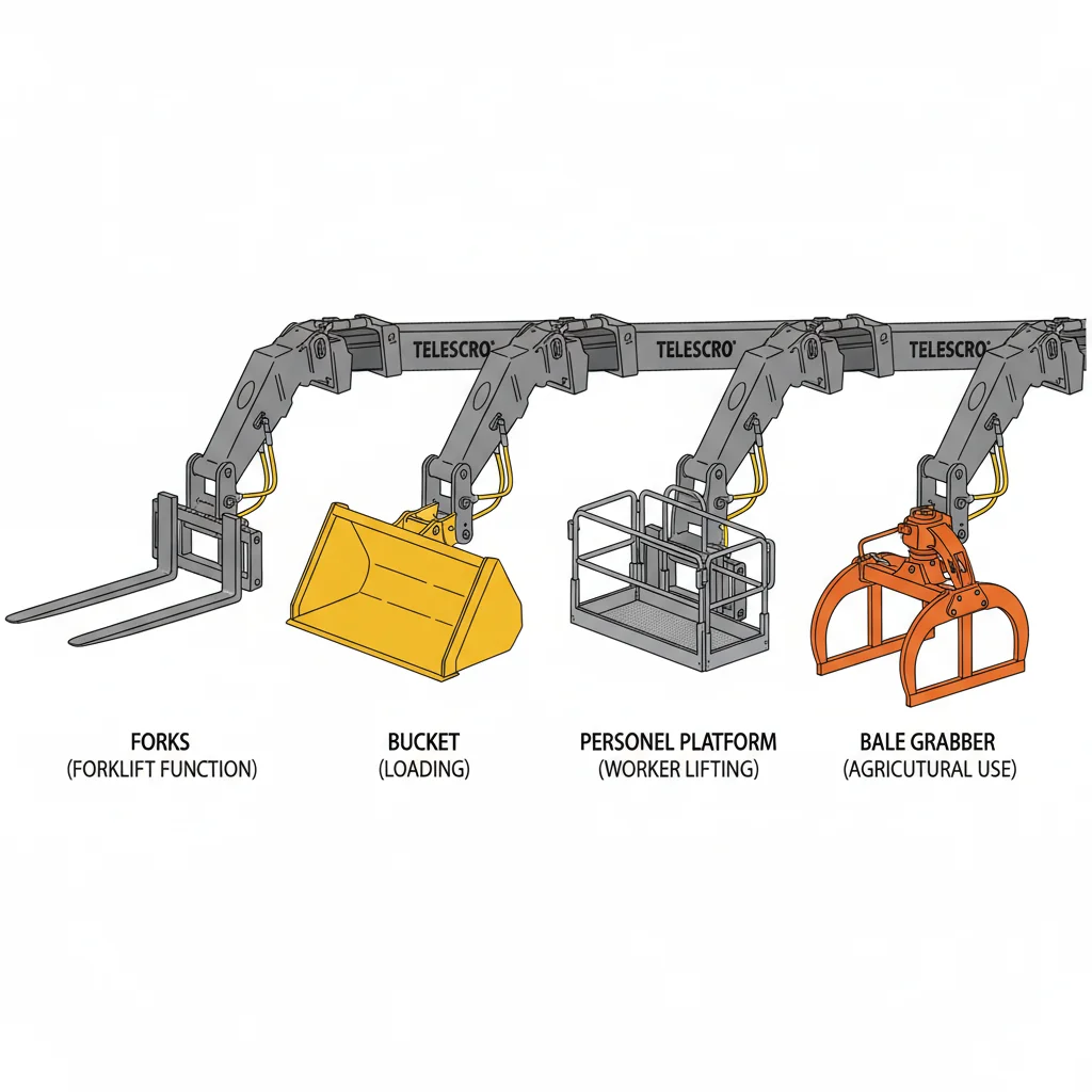 Pourquoi les accessoires pour chariots télescopiques sont-ils si importants ? – Schéma hydraulique d'un chariot télescopique Pourquoi les accessoires pour chariots télescopiques sont-ils si importants ?