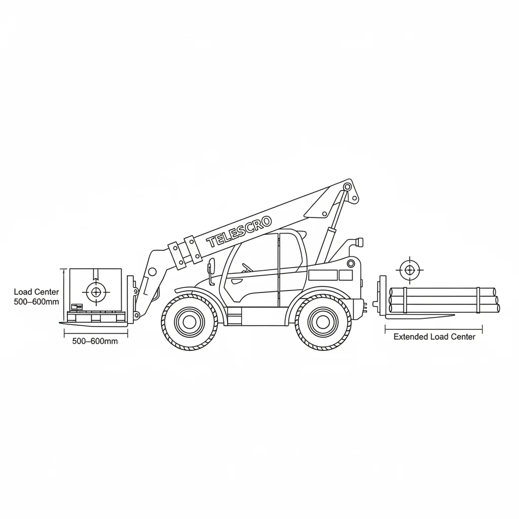 Why Does Load Center Shape Affect Telehandler Charts? – Telehandler Hydraulics Diagram Why Does Load Center Shape Affect Telehandler Charts?