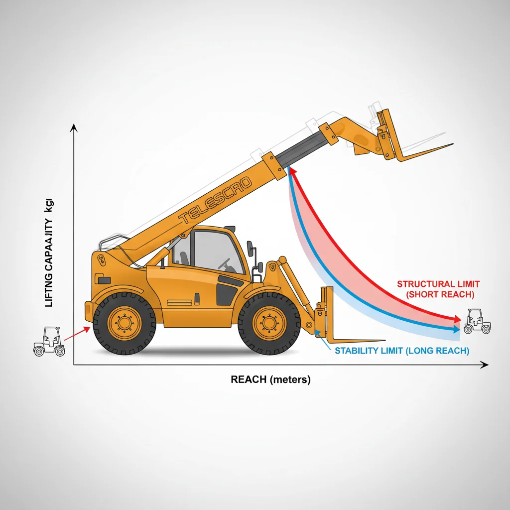 Why Does Telehandler Capacity Drop When Extending (Continued)? – Telehandler Hydraulics Diagram Why Does Telehandler Capacity Drop When Extending (Continued)?