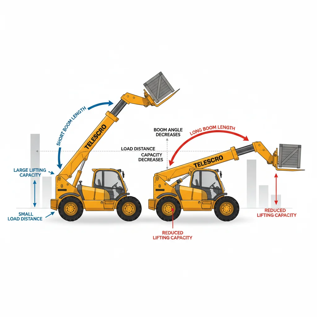 Why Does Telehandler Capacity Drop When Extending? – Telehandler Hydraulics Diagram Why Does Telehandler Capacity Drop When Extending?