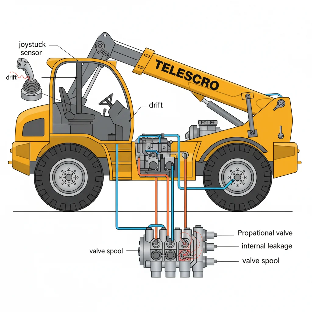 Why Does Telehandler Lifting Precision Decline? – Telehandler Hydraulics Diagram Why Does Telehandler Lifting Precision Decline?