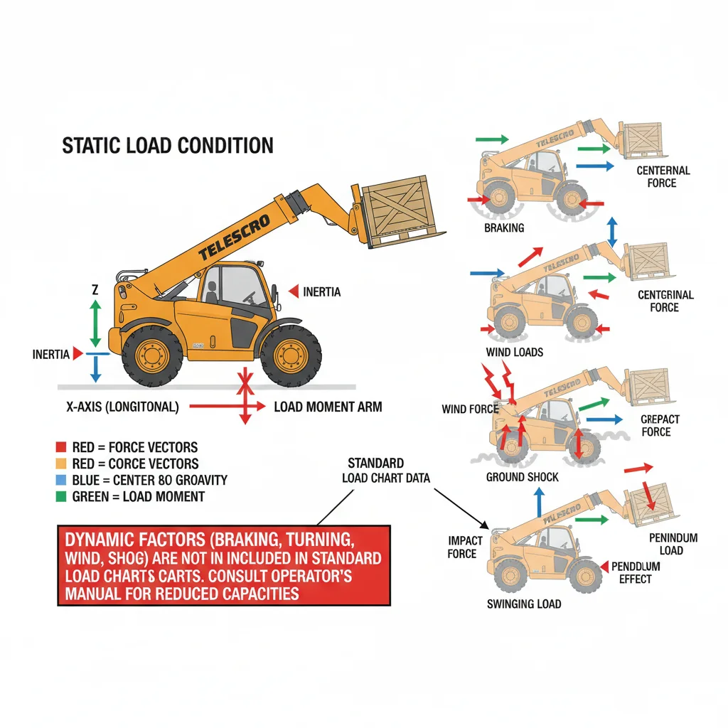 Why Ignore Dynamics in Telehandler Load Charts? – Telehandler Hydraulics Diagram Why Ignore Dynamics in Telehandler Load Charts?