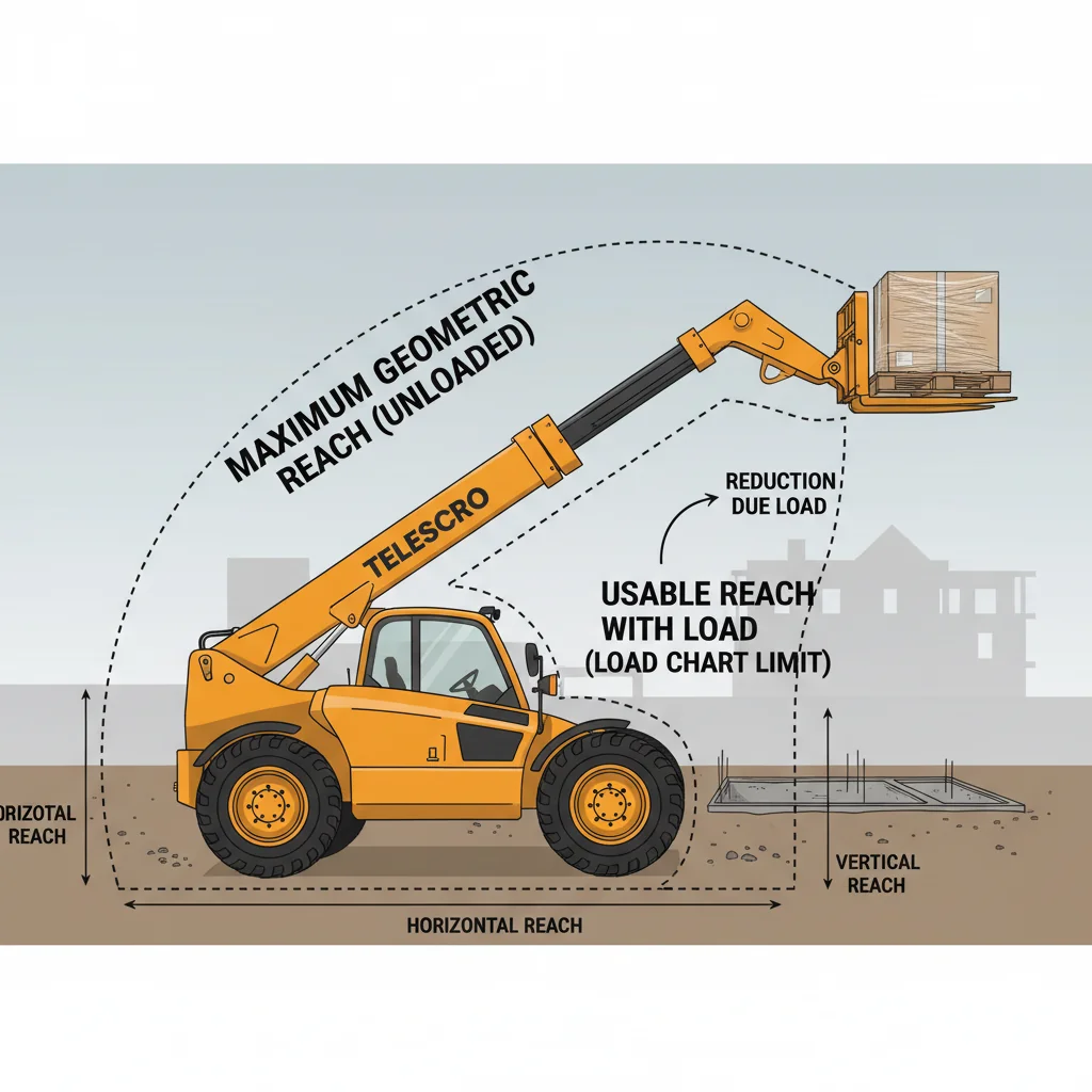텔레핸들러 최대 도달 거리가 왜 오해의 소지가 있는가? – 텔레핸들러 유압 다이어그램 텔레핸들러 최대 도달 거리가 왜 오해의 소지가 있는가?