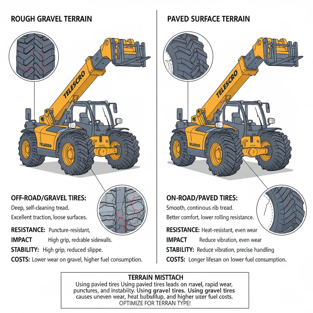Pourquoi négliger les pneus et le terrain des chariots télescopiques ? – Schéma hydraulique des chariots télescopiques Pourquoi négliger les pneus et le terrain des chariots télescopiques ?