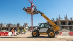Schéma technique illustrant l'importance de la polyvalence des chariots télescopiques : avantages éprouvés sur le terrain expliqués dans les systèmes hydrauliques des chariots télescopiques