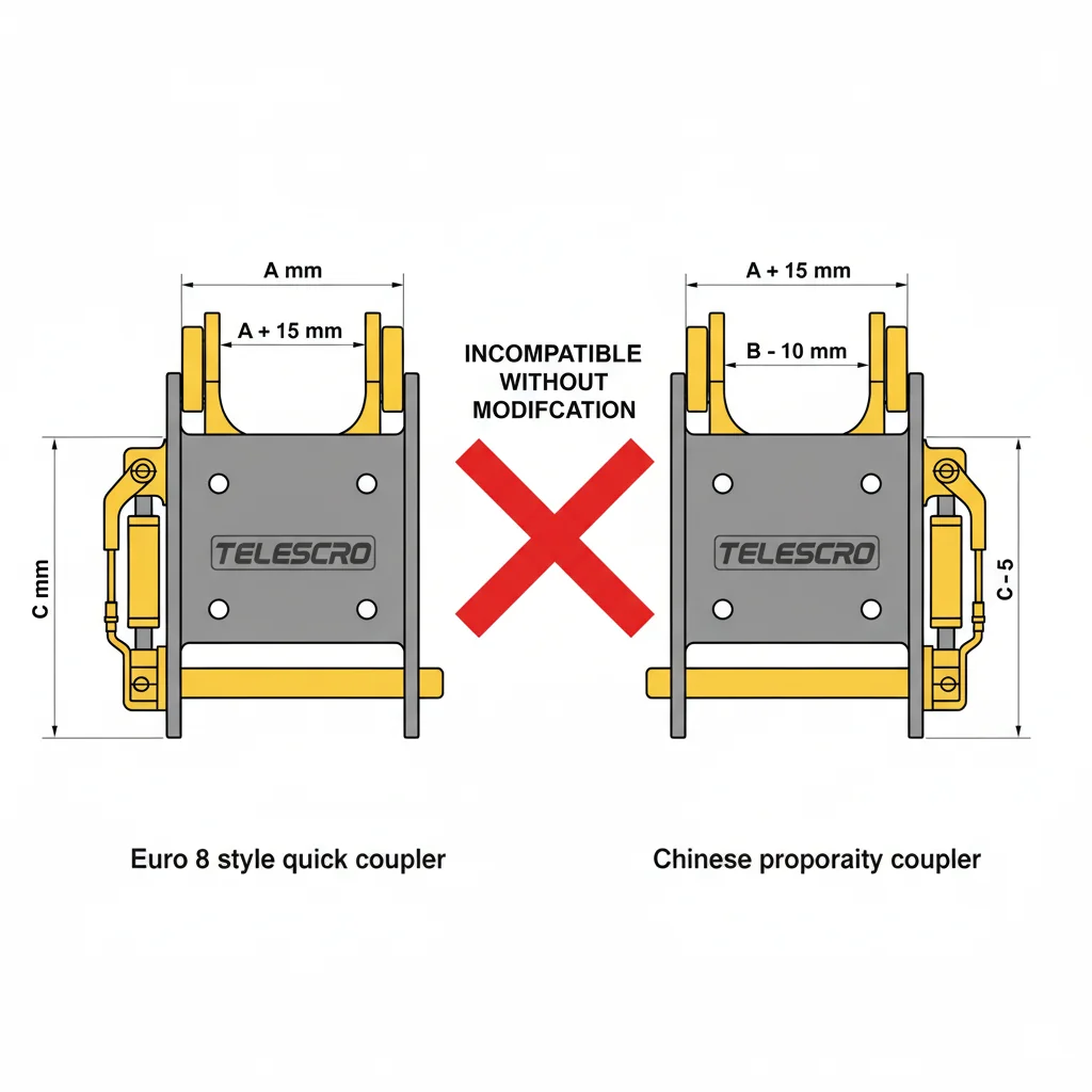 유럽산 부착 장비가 중국산 텔레핸들러에 호환될까요? – 텔레핸들러 유압 다이어그램 유럽산 부착 장치가 중국산 텔레핸들러에 맞을까요?