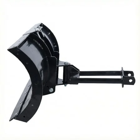 Snow plow blade attachment