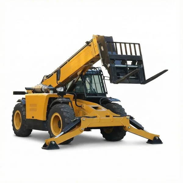 Compact telehandler for light-duty agricultural use