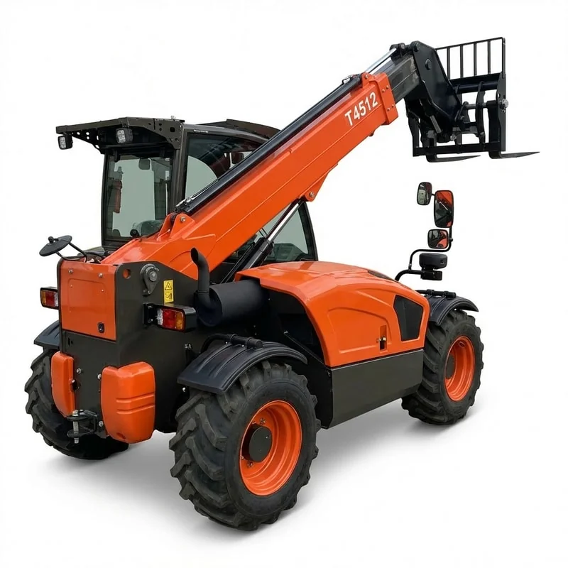 T4512 Telehandler Rear View