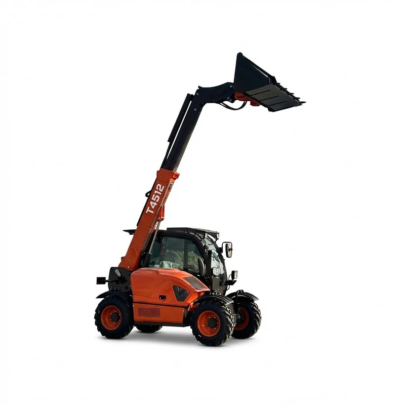 T4512 Telehandler with Bucket Attachment