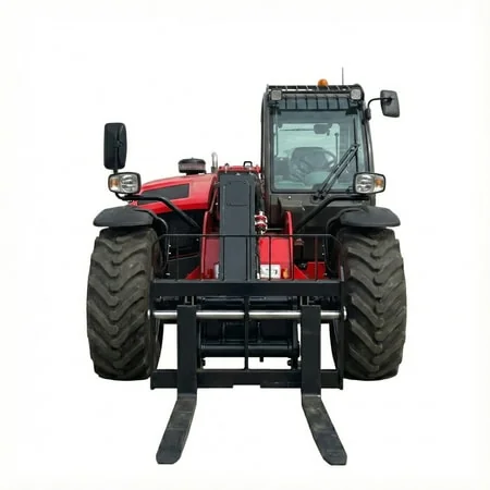 T735-A Telehandler - Front Side View