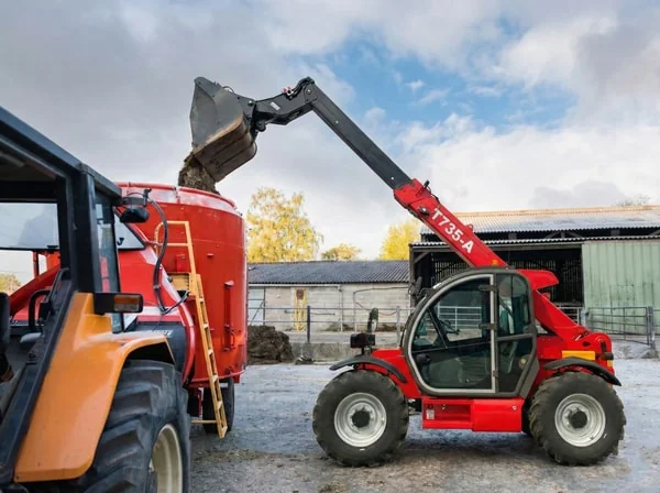 T735-A stable handling at forward reach