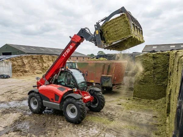 T735-A with agricultural attachments