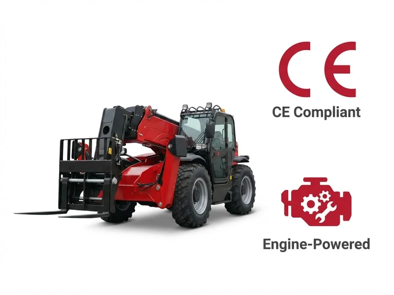 European Union CE certification for telehandlers