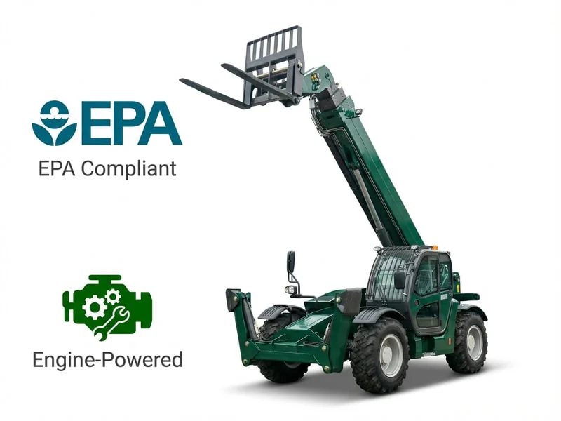 North America EPA certification for telehandler engines