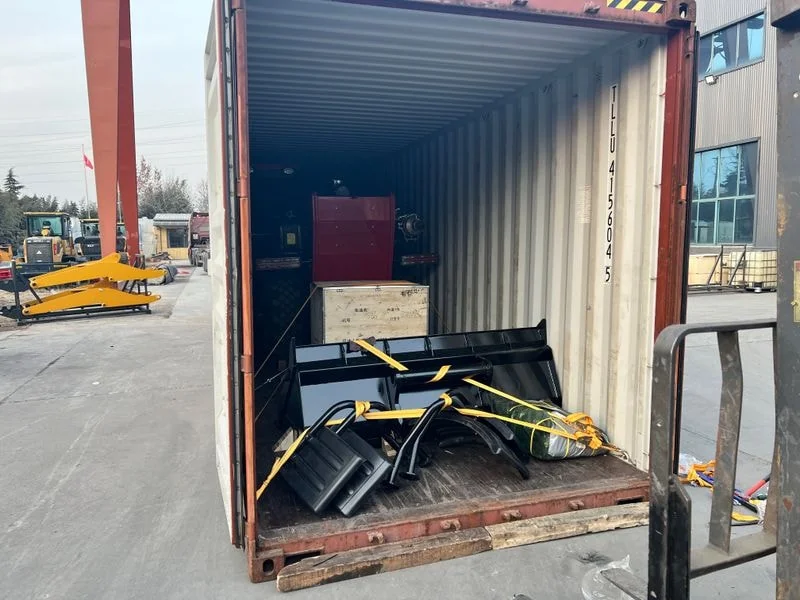 Final inspection before container sealing