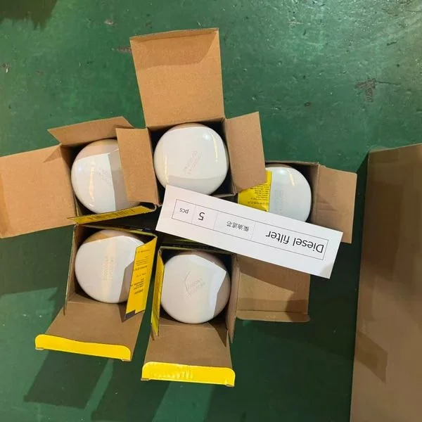 Telescopic handler fuel filter