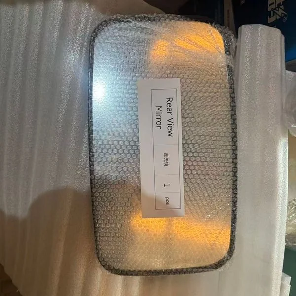 Telescopic handler rearview mirror