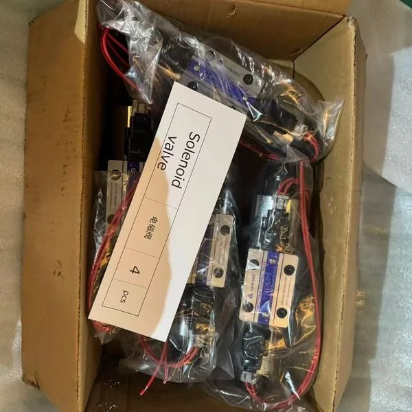 Telescopic handler solenoid valve