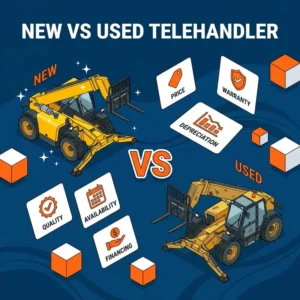 New vs Used Telehandler: What the Price Gap Doesn’t Tell You