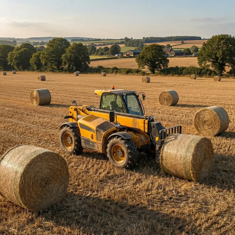 China Telehandler for Agriculture - Bale Handling, Silage Loading and Farm Equipment