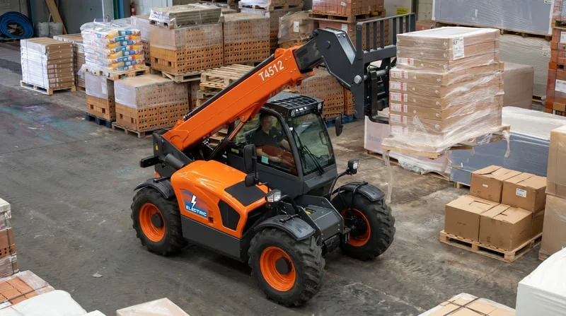 Telehandler For Inside China Electric Telehandler Supplier & Zero Emission Lift